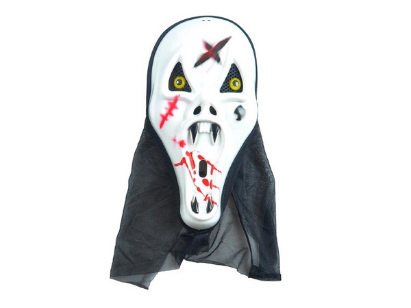 Maska Krzyk biała - blizny 1042218 MFP